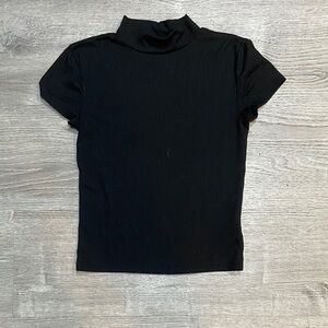 YMI Black Short Sleeve Women's Tee